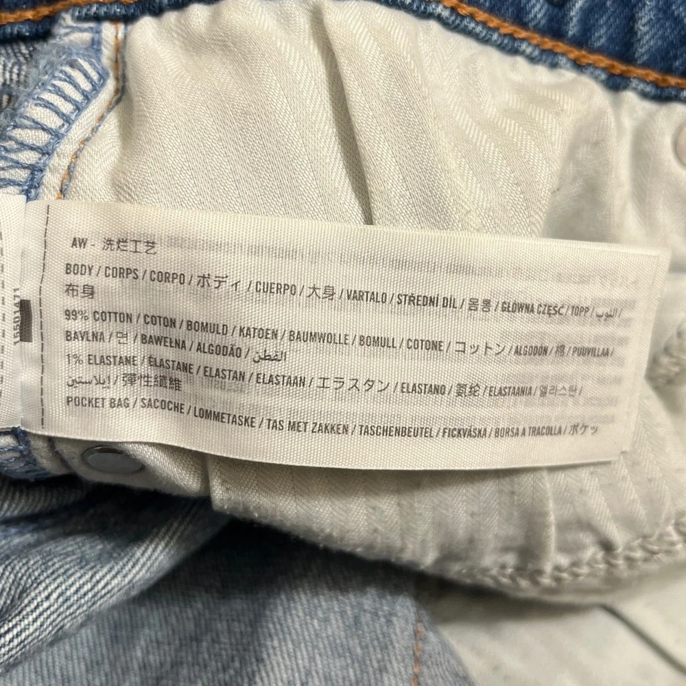 Abercrombie & Fitch The Baggy Low Rise Blue Jeans - Picture 8 of 8